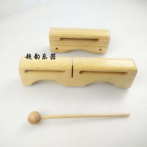 包邮双音梆子民族打击乐器 戏曲梆子戏剧梆子高音梆低音梆子木鱼