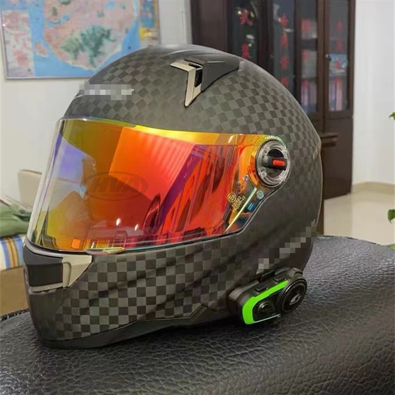 头盔镜片适用LS2FF358 FF800 FF396 FF353 FF328电镀极光日夜通用