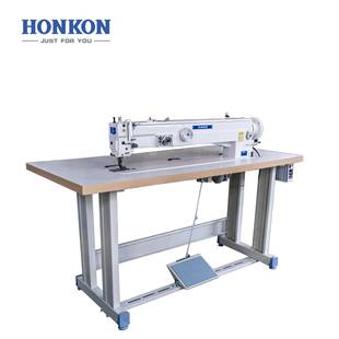 2530 厚料双同步人字形缝纫机长臂曲折缝厂家直销 76长臂式