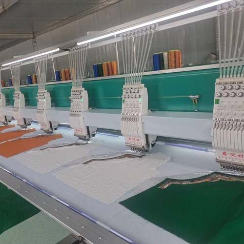 电脑绣花机高速毛巾混合绣链条绣商用单头六针绣字刺绣机绣花设备