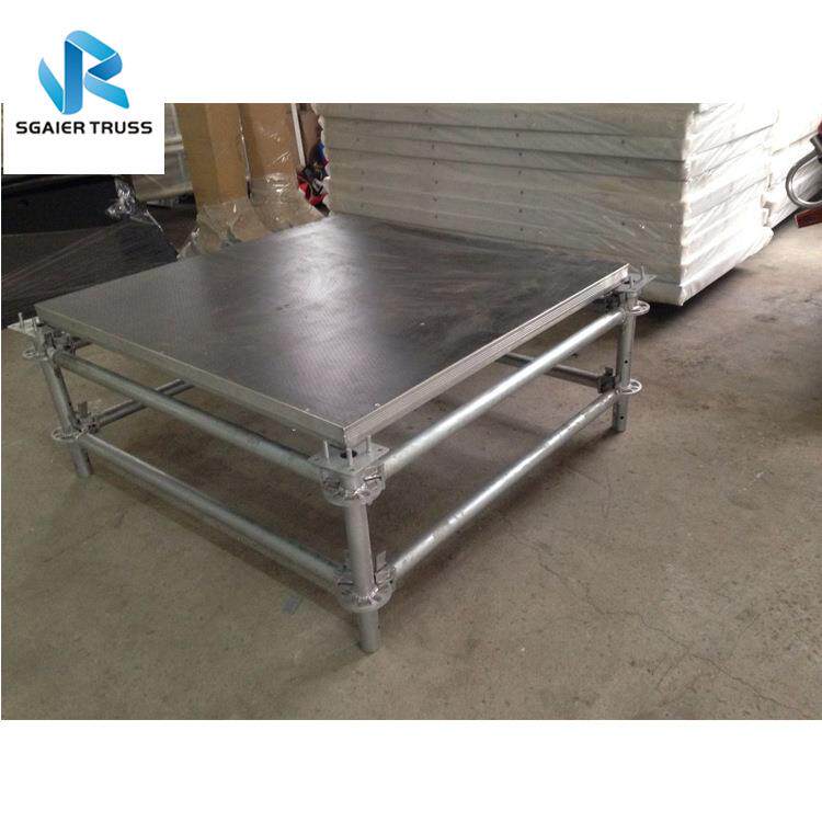 广州厂家雷亚舞台热镀锌拼装可升降户外活动、舞台桁架简易快装
