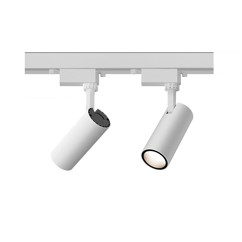 免开孔明装轨道射灯家用背景墙可调节客厅无主灯神器小山丘洗墙灯