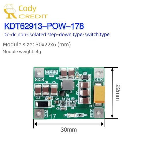 Tps62913电源模块Dc-Dc降压模块开关电源高效小尺寸15W功率峰值