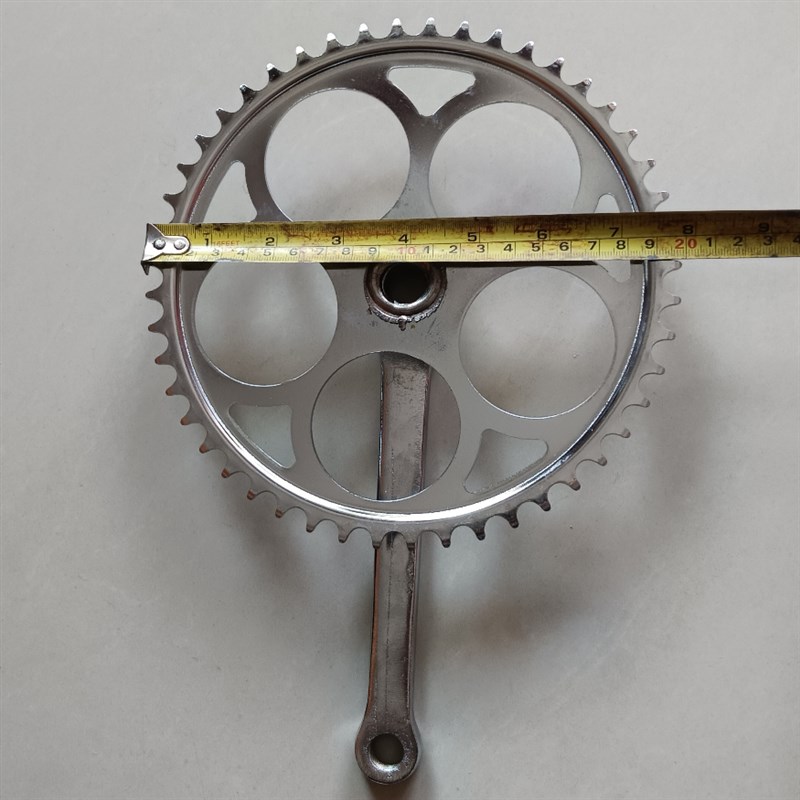 复古28寸老式轻便加重二八大杠自行车牙盘48齿链轮盘曲柄脚蹬拐腿