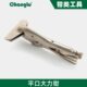 长鹿平口大力钳用c型圆口手动固定夹钳重型压力钳子