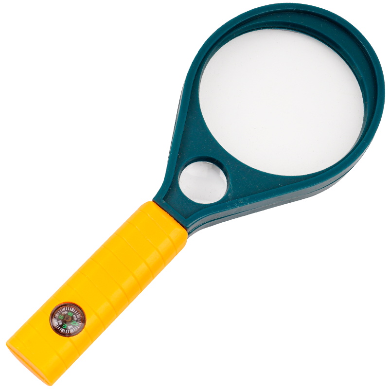 拜斯特手持阅读放大镜6倍便携老人学生阅读看报看手机学习辅助