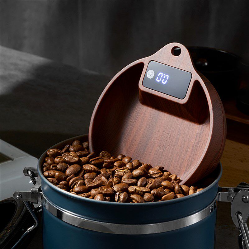 野啡咖啡电子秤豆碟 手冲数字豆碟称意式咖啡称重展示盘咖啡豆碟