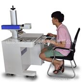 机 轴承铭牌不锈钢20W小型打码 光纤激光打标机 金属首饰激光刻字