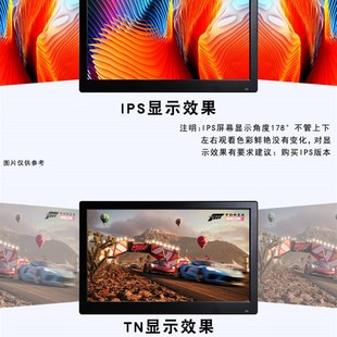 13.3 11.6 15.6寸4K显微镜显示器电脑扩展监控收银屏壁挂 10.1