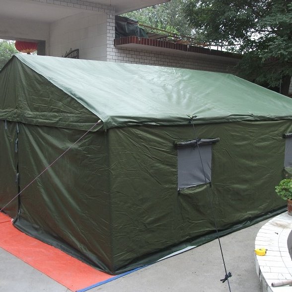 帆布加厚保暖防风防雨棉帐篷施工救灾工程汽车帐篷