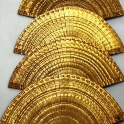 金丝送礼小叶桢楠工艺木苏扇中国风扇子覆古日用阴沉扇楠木佳品