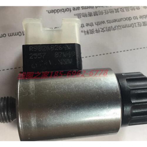 旋挖钻机动力头线圈902603456R902602646行走电磁阀24v12煤泥泵车