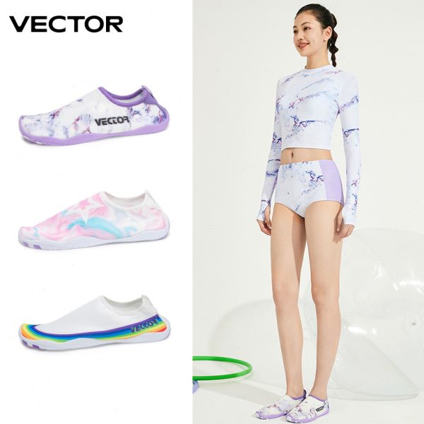 VECTOR玩可拓沙滩鞋袜女潜水浮潜儿童涉水鞋防滑速干鞋溯溪游泳鞋