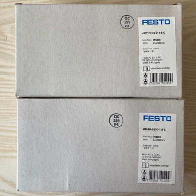 德国FESTO 电磁阀 JMN1H-5/2-D-1-S-C 159689 159690 159691 现货