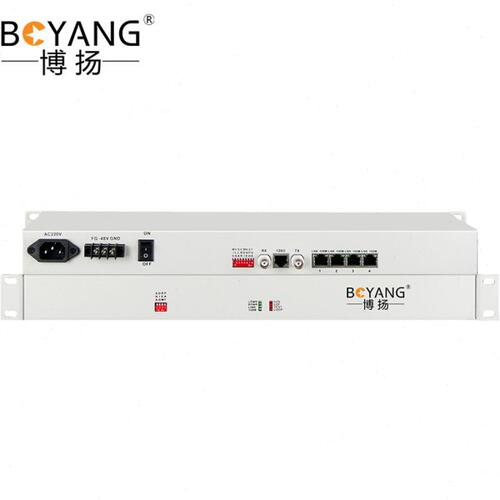 博扬（BOYANG）BY-E1F4 协议转换器 1路E1(2M)转4路以太网机架式
