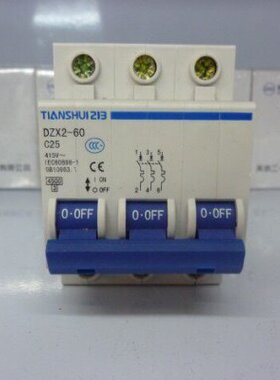 天水二一三 DZX4-3P 10A~32A 小型断路器 天水213断路器