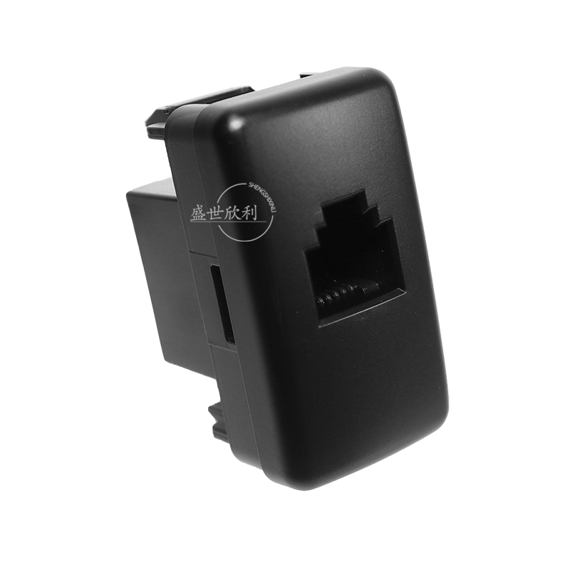 车台手咪转原f车孔插头 FJ酷路泽霸道LC120 6芯 8芯