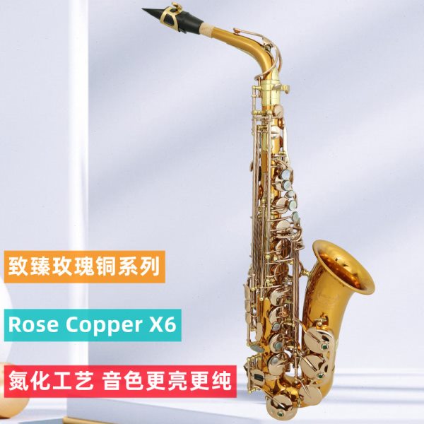 美德威全新致臻玫瑰铜系列中音/高音/次中音萨克斯专业院校演奏级