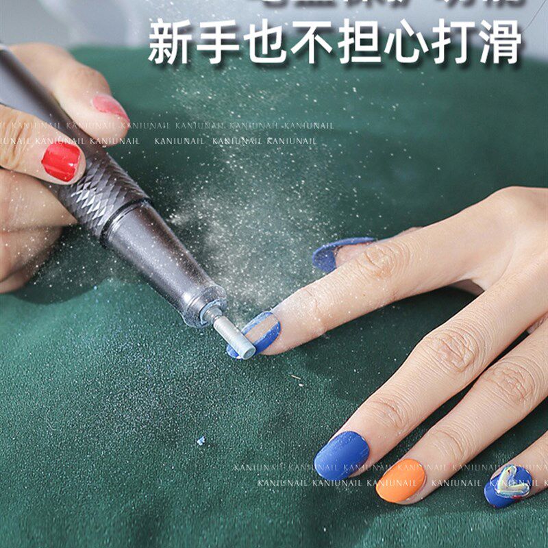美甲店专用无刷打磨机蓄电卸甲器便携俄式前置处理电动去死皮工具