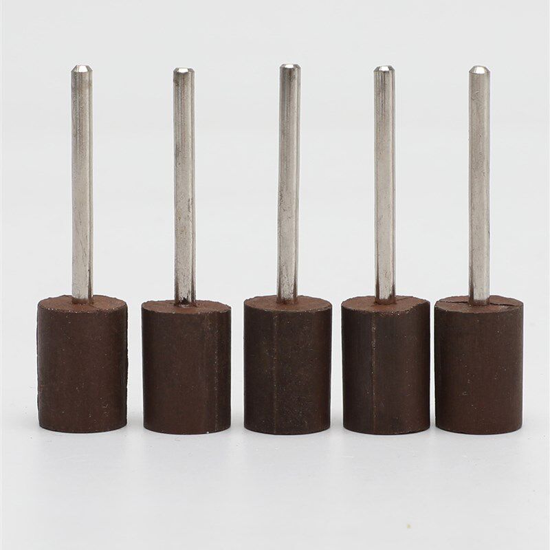 树脂金刚石硬质合金钨钢专用内孔抛光模具打磨头带柄3/6砂轮研磨