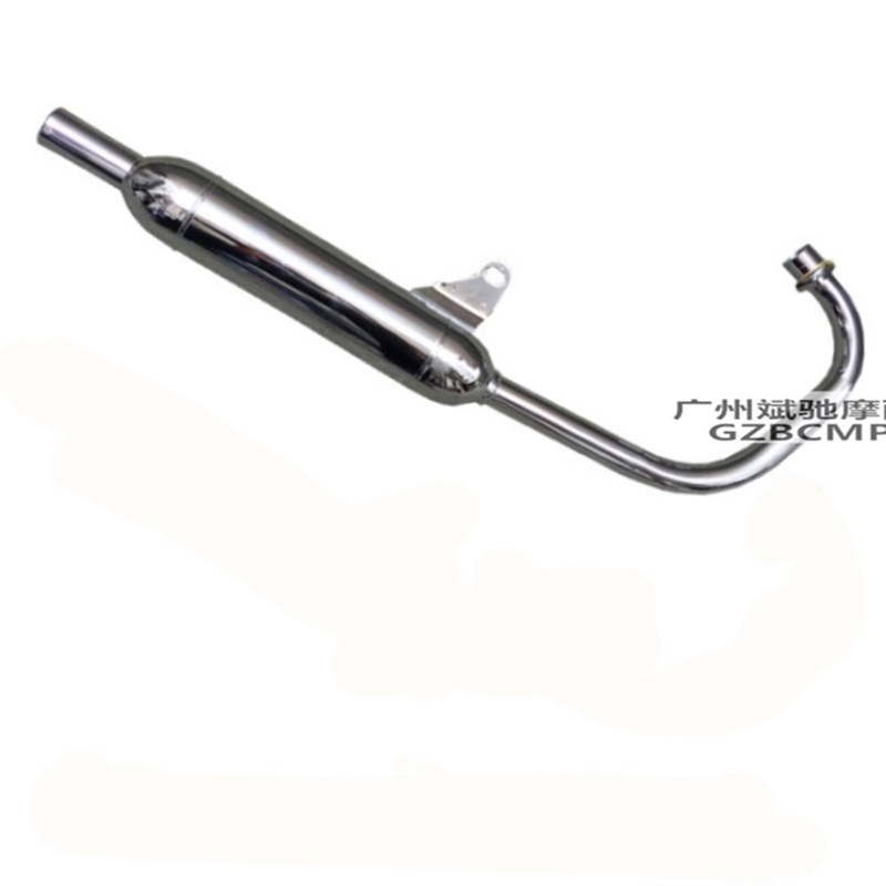 摩托车排气管适用于CG125WY125-A复古改装排气管 鱼雷回压消声器