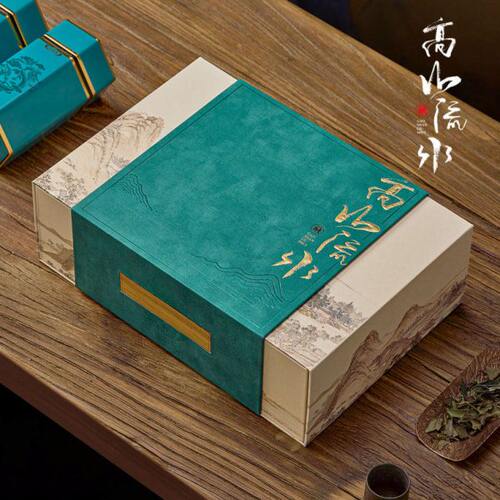 新款茶叶包装盒空礼盒红茶绿茶金骏眉龙井通用茶叶铁罐礼盒装空盒