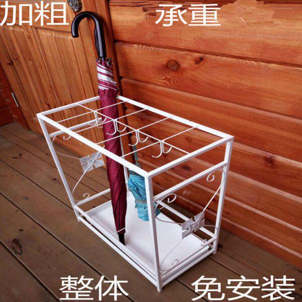 铁艺门厅雨伞架折叠伞挂架落地酒店大堂雨伞桶雨具收纳架现货包邮