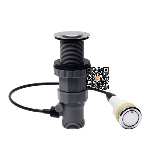 面盆台盆洗手盆脸盆一键台控岩板下水器按压式开关水弹跳式去水器