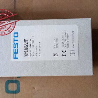 FESTO压力传感器 SPAN-B2R-G18M-PNLK-PNVBA-L1 8035534 原装现货
