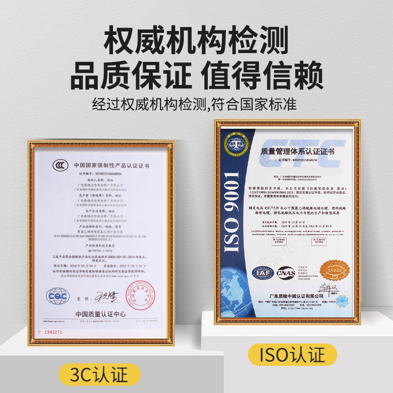 国标bv电线4平方2.5纯铜芯线家装家用单股1.5/6/10铜线单芯硬线缆