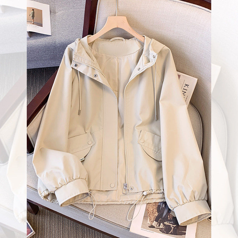 冲锋衣外套女款秋季2025新款超好看高级感小个子早秋休闲 工作服