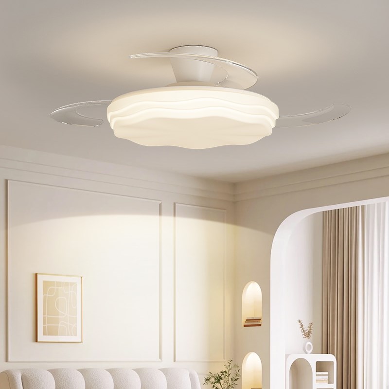 箭牌照明餐厅风扇灯卧室吸顶灯可拆卸客厅灯具现代简约变频吊扇灯