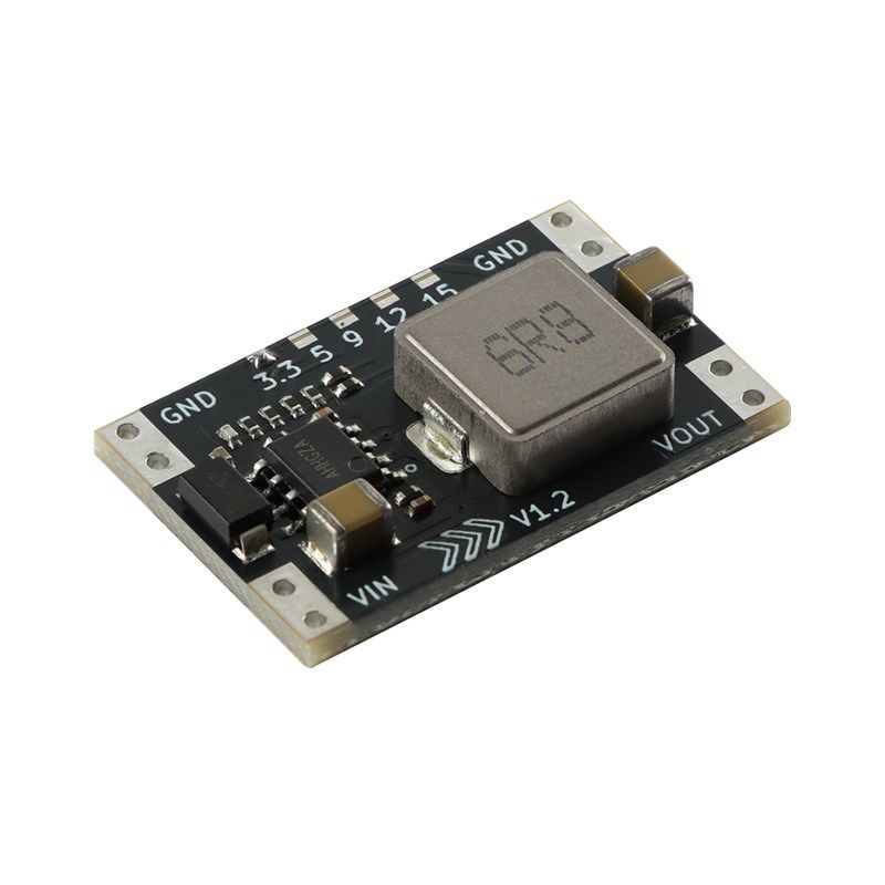 DC-DC降压电源板输入5~30V转3.3V5V9V12V15V24V 5A大电流降压模块