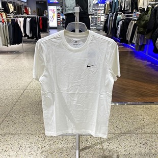 正品Nike耐克新款男纯棉圆领透气户外运动休闲短袖T恤BV0508-100