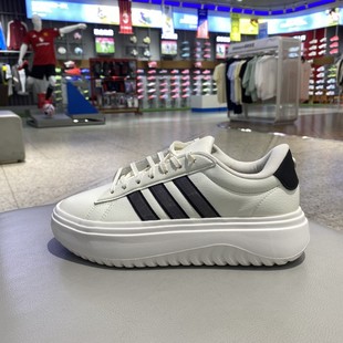 秋ADIDAS阿迪达斯GRAND COURT PLATFORM女厚底小白鞋网球鞋JS1832