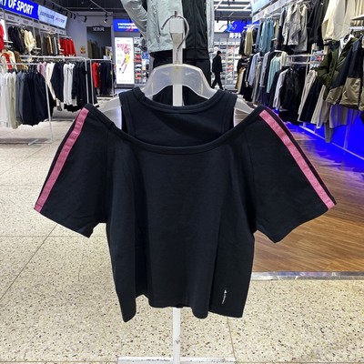 正品adidas女短袖运动T恤KS2890