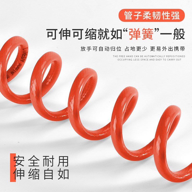 台湾PU气动软管气泵空压机气管耐高压耐磨防爆高密度安全环保管子