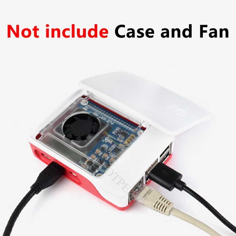 树莓派5迷你以太网RJ45供电扩展板PoE HAT (G) 5V 5A