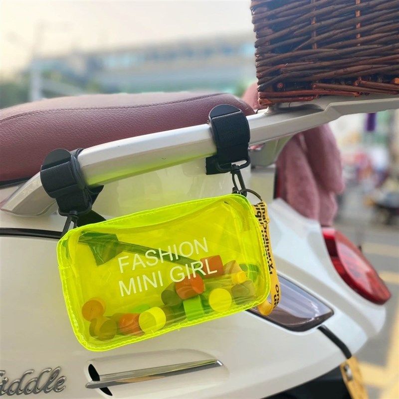 电动车挂包防雨户外包果冻小包横杠包侧边包踏板车摩托车通用边包