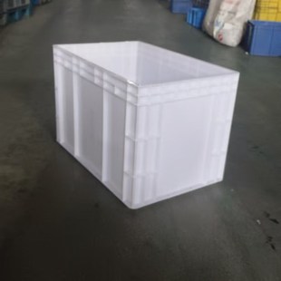 大号塑料箱4640灰色物流箱周转箱600 400加高汽配塑料箱 400