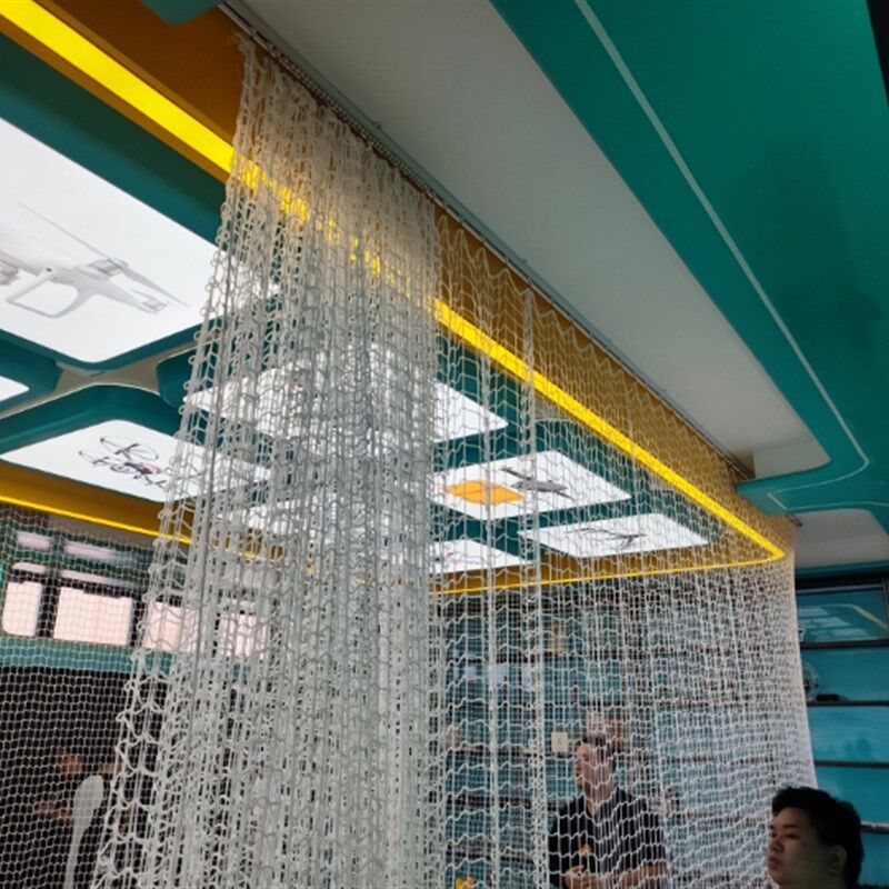 隔离防护网体育场地隔断分割网尼龙网包边带配件