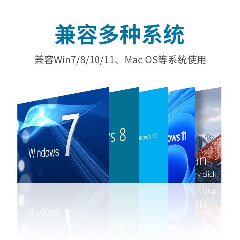 USB转HDMI转换器VGA转接头电脑外接显示器高清线连接电视机投影仪