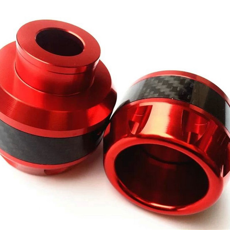 电动车/摩托车改装CNC碳纤前叉杯 MSX125 小怪兽 电摩通用防摔球