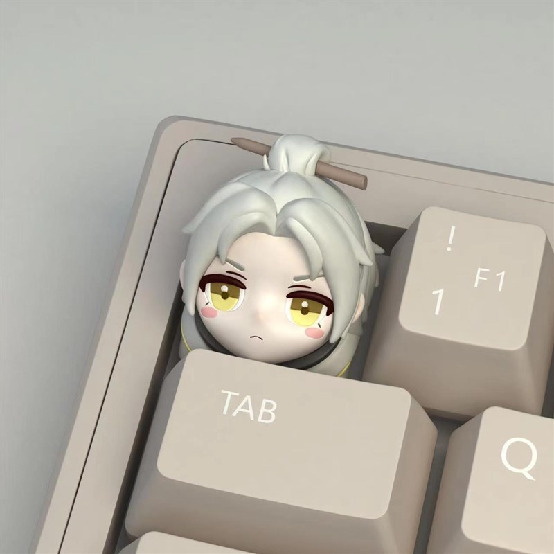 胡桃键帽永劫无间键帽树脂键帽机械键盘个性立体按键帽3d客制化