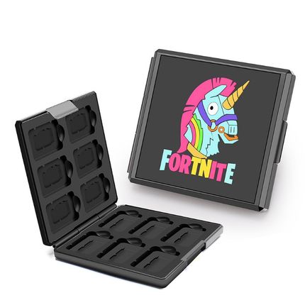 任天堂 switch 游戏卡盒 NS OLED收纳盒 内存卡带盒 收纳配件盒