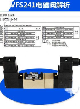 电磁阀VS2120-02-5DZ  DC24V