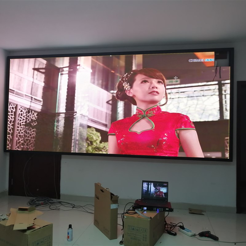 新款P3广告25室内P2LED显示墙屏幕P4高清全彩led显示屏单元板