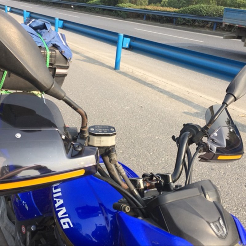 摩托车护手罩挡风板防风摩托挡风板踏板车电动越野车护手挡风护手