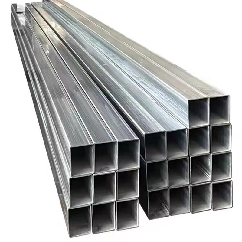 热镀锌方管Q235B矩形管40*60铁管5*5方钢扁管空心管护栏幕墙