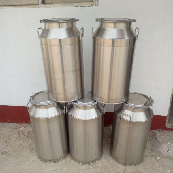 现货直销不锈钢带锁扣密封桶 多功能发酵桶 家用物料储物墙角桶